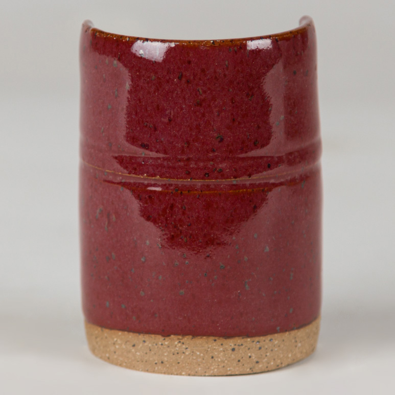Arcilla moteada café · Cono 6 Oxidación