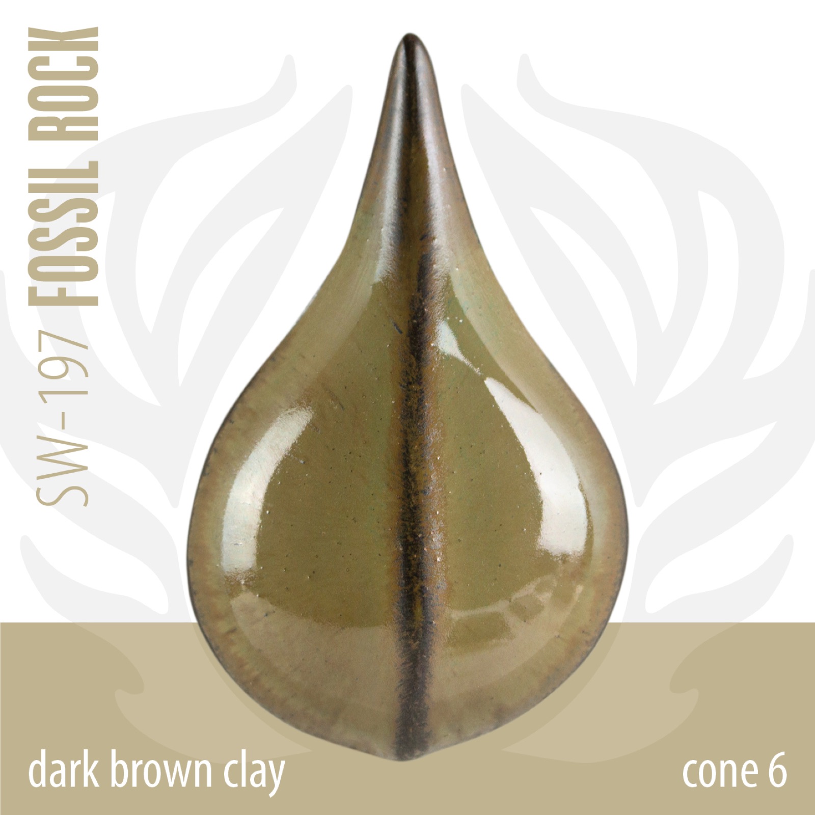 Dark Brown Clay · Cono 6 Oxidación